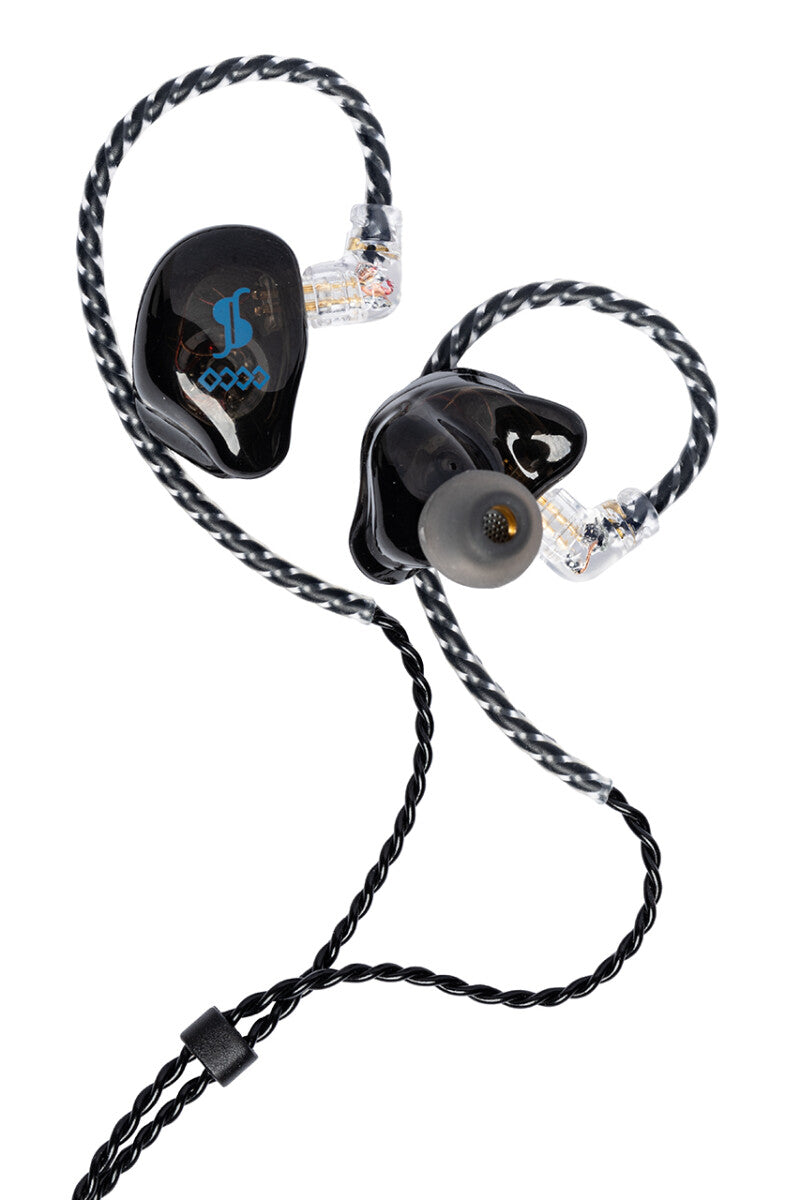 Stagg SPM-435 BK 4-driver in-ear monitors zwart
