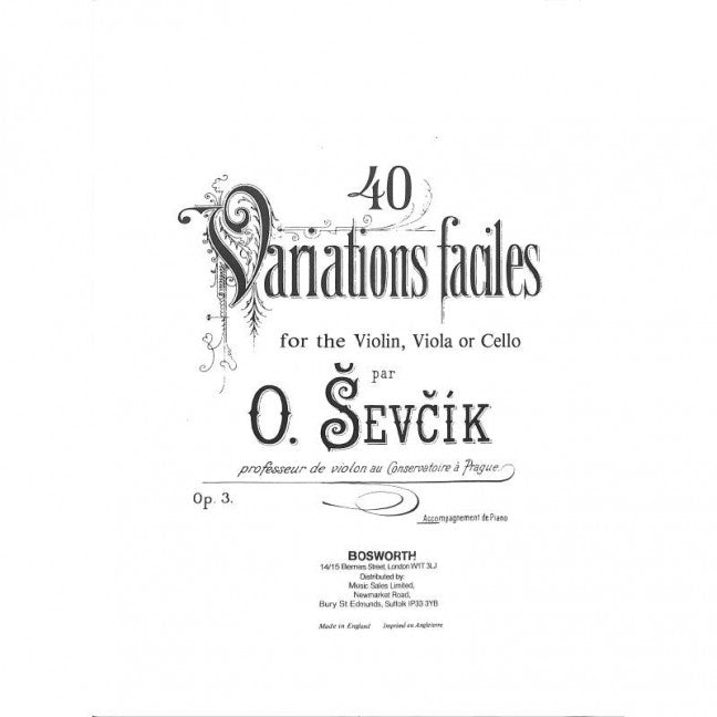 40 Variations Faciles