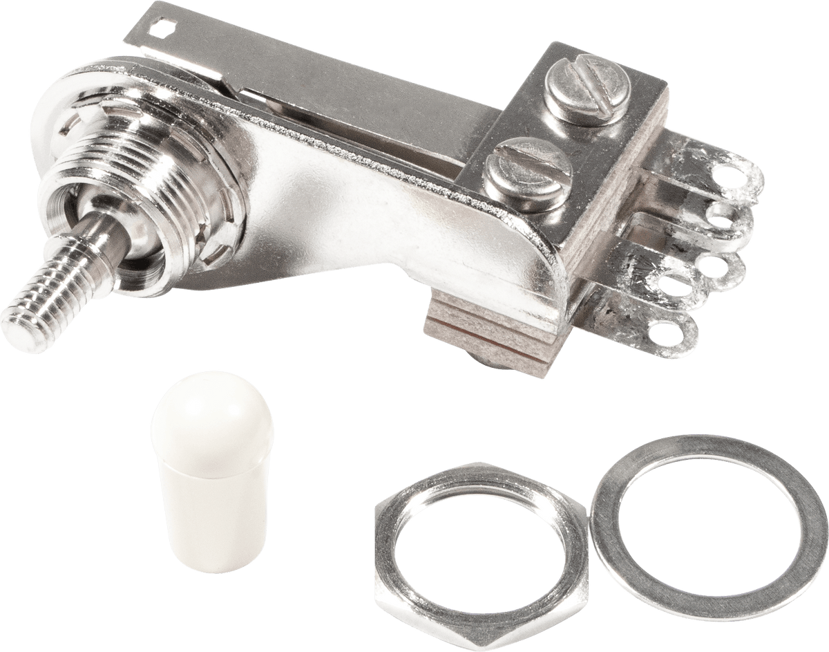 Fender 0053694049 Jazzmaster/'72 Telecaster 3-Weg Toggle-Schakelaar Chroom met Perkamenten Tip