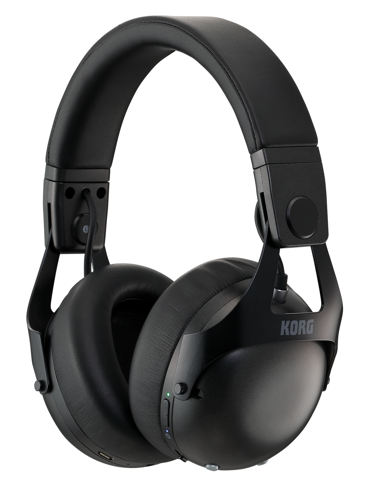 Korg Headphones, NC-Q1, Noise Cancelling, Bluetooth, black, for DJs