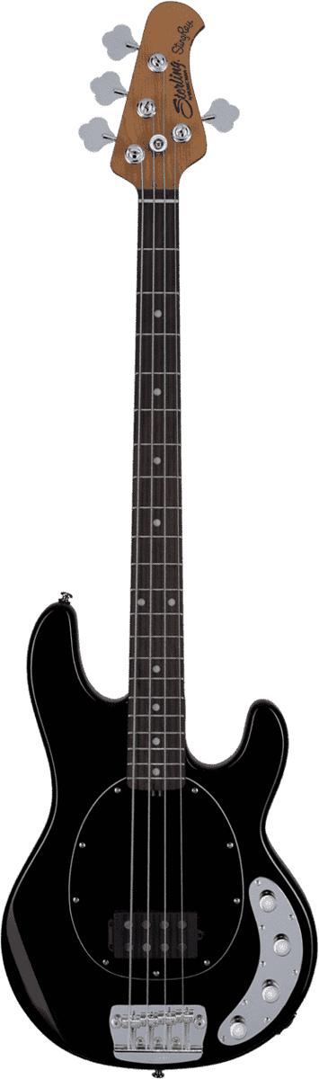 Sterling by Music Man StingRay RAY34 Black – elektrische basgitaar