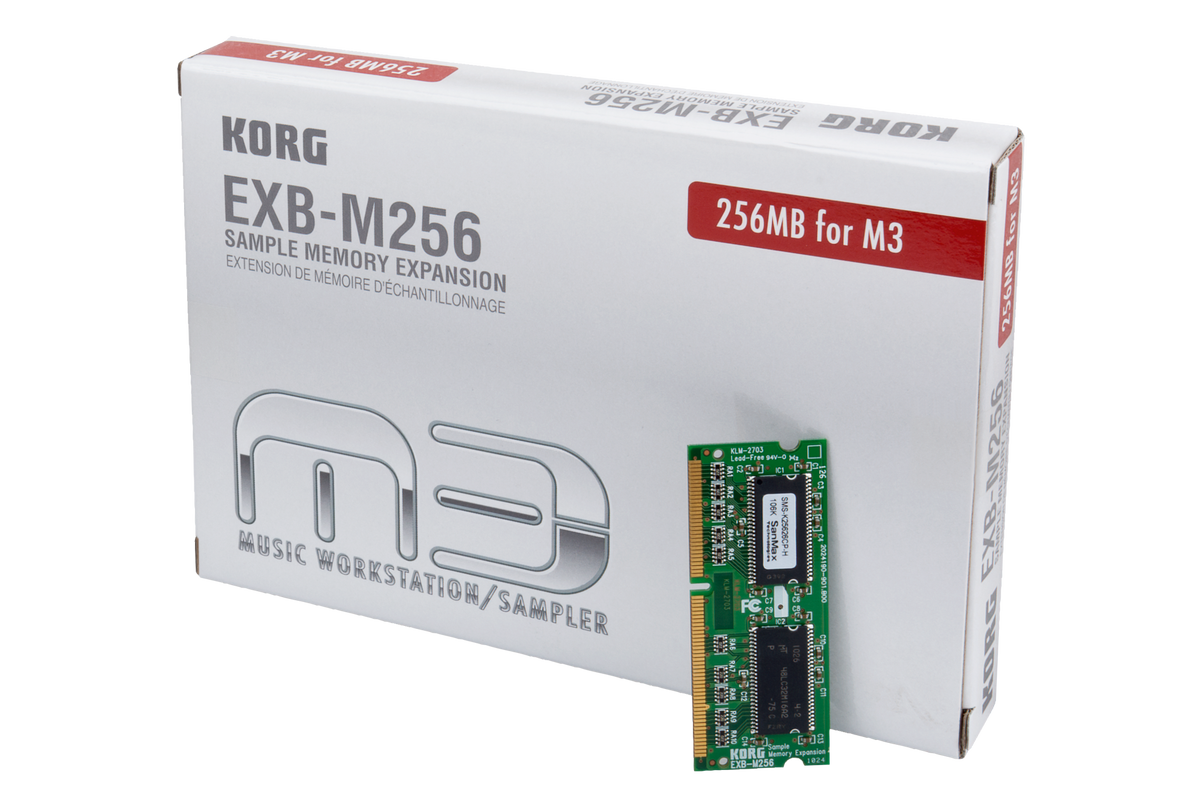 Korg Accessory, 256MB for M3/XP/Pa2XPRO/Pa3X