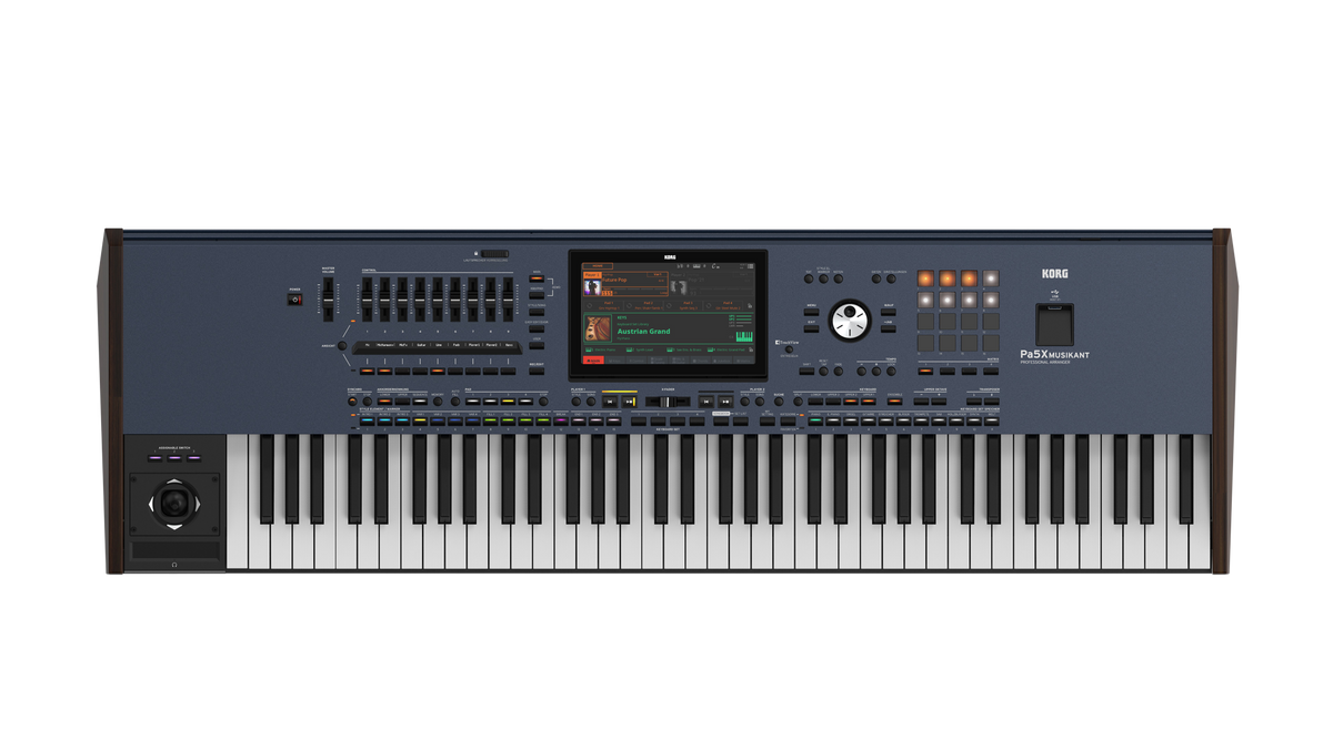 Korg Entertainer Keyboard, Pa5X MUSICIAN, 76 keys