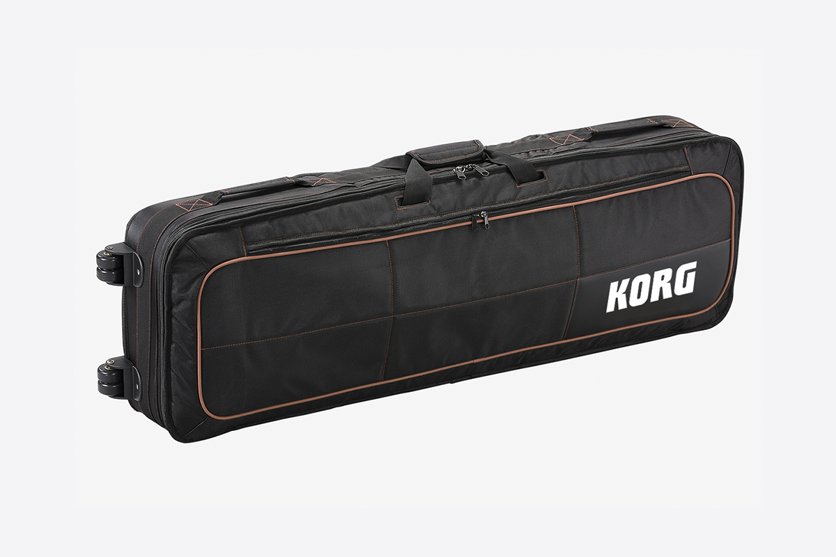 Korg bag, SV-1, SV-2, SV-2S (73 keys), wheels, KORG logo black/brown