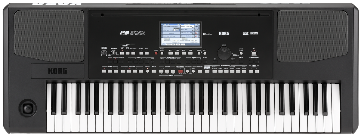 Korg Entertainer Keyboard, Pa300, 61 keys