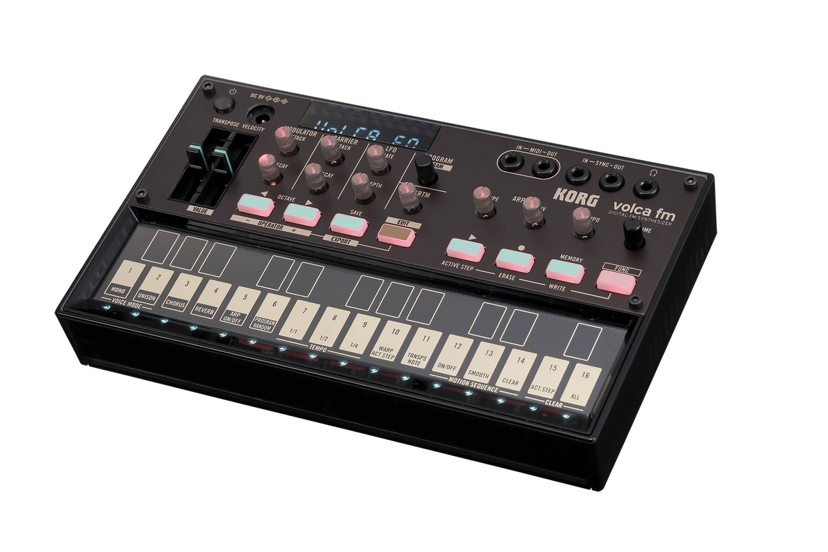 Korg Synthesizer, digital, Volca FM2, FM tone generator, sequencer