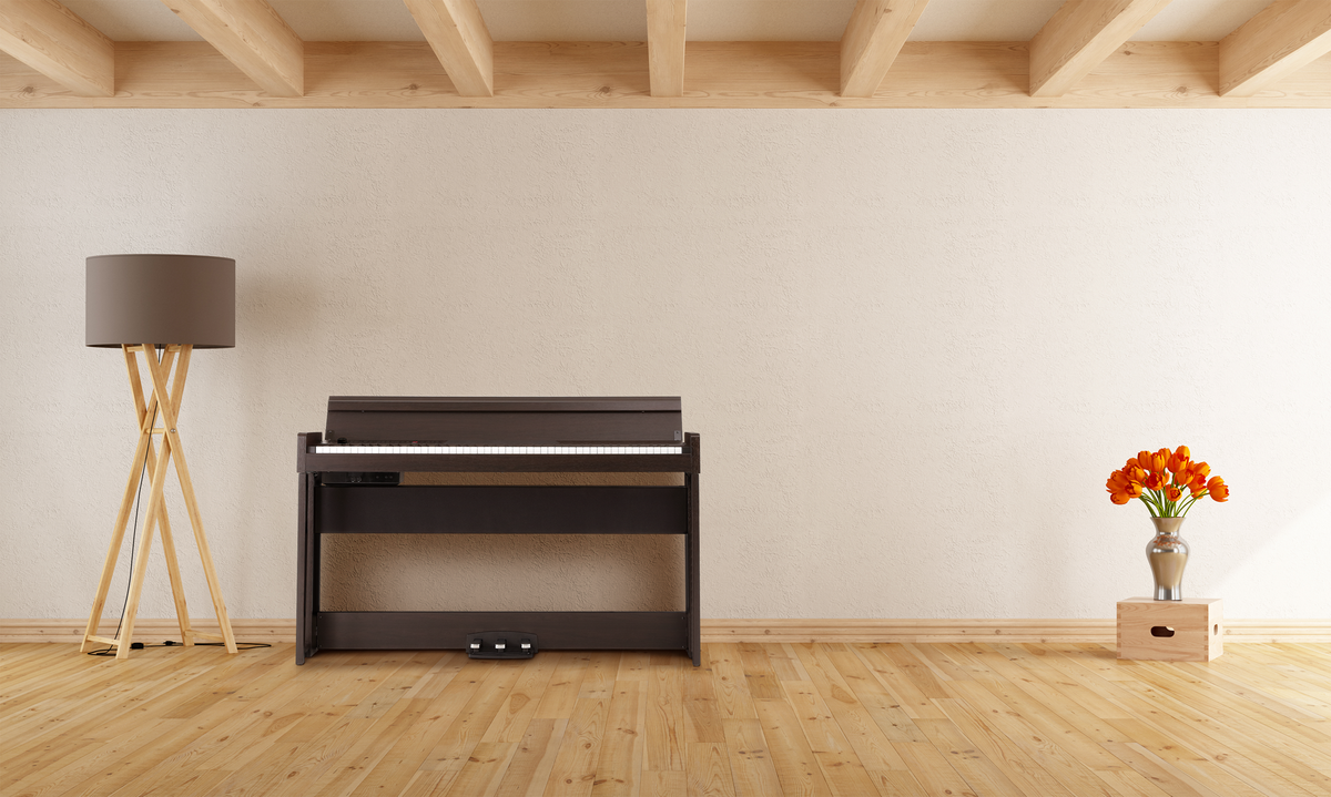 Korg Digital Piano, Concert, C1 Air, Bluetooth, 3 pedals, 2x25 W, brown