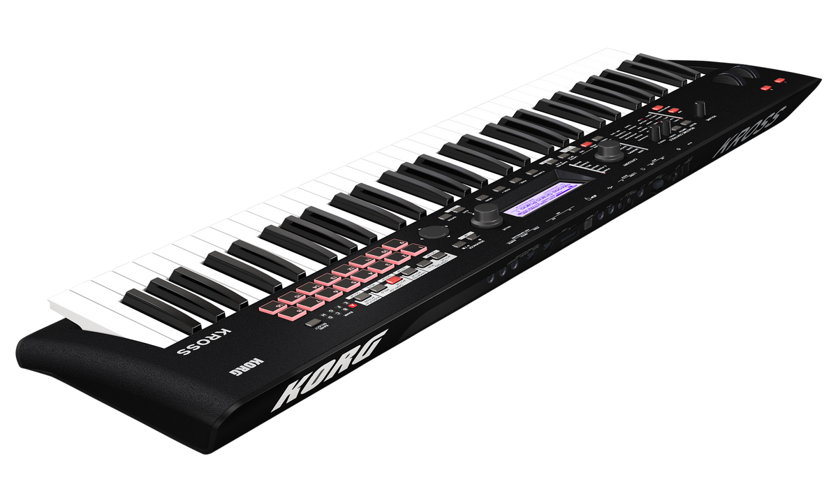 Korg Synthesizer, digital, KROSS2-61, 61 keys, black