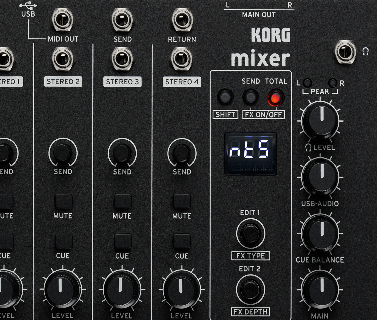 Korg Mixer, NTS-4, Nu:Tekt, DIY Kit, effects, USB interface