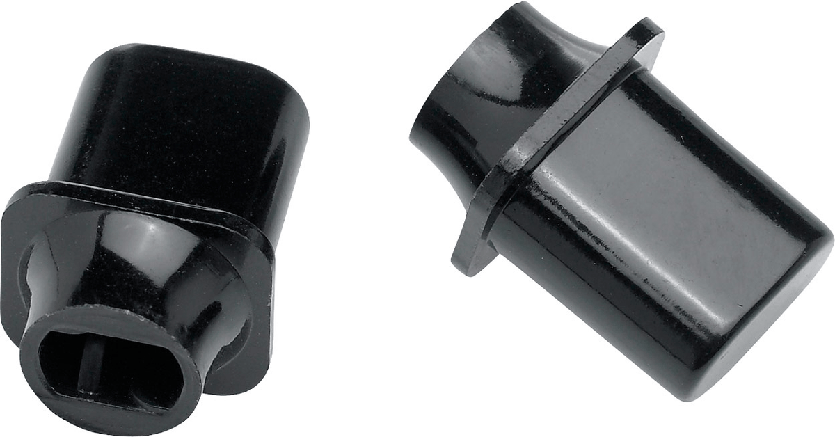 Fender 0994937000 Telecaster Top-Hat-Schakelaarstips Zwart Set van 2