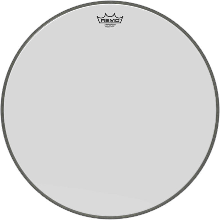 Remo - BR-1220-00 - 20" Ambassador Smooth White Bass Drum head