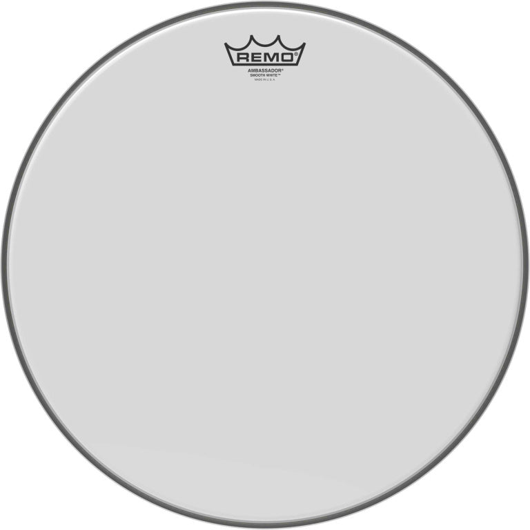 Remo - BA-0217-00 - 17" Ambassador smooth white floor tom head