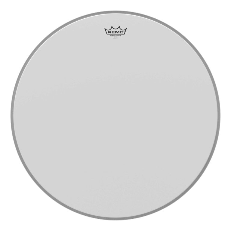 Remo - AX-1124-00 - 24" Ambassador X coated bass drum head