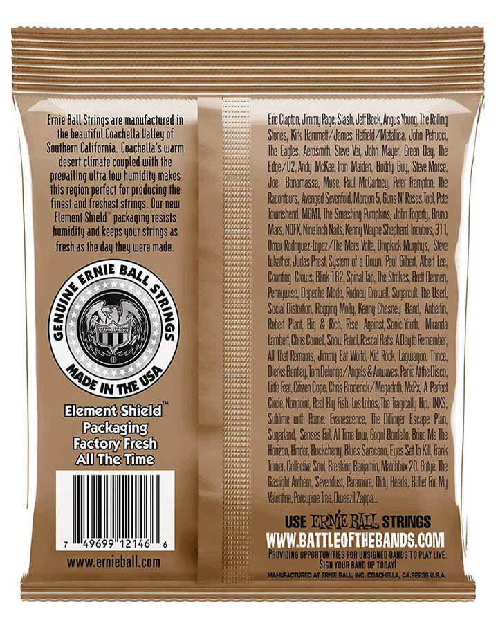 Ernie Ball - EB-2146 - String Set Acoustic Earthwood Phosphor