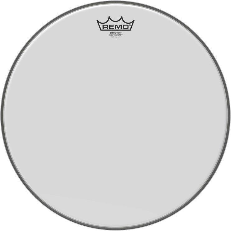 Remo - BE-0215-00 - 15" Emperor Smooth White Tom/ Snare/ Floortom Head