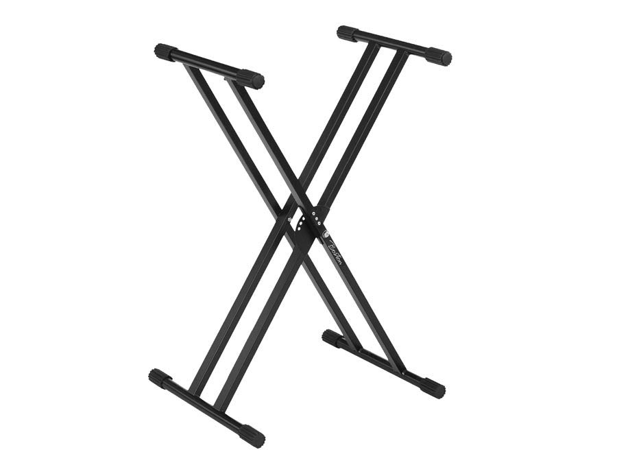Boston - KS-250 - Stage Piano Stand With 32cm Top Tubes, Black, Xx-model, Trigger Lock, Made In Eu