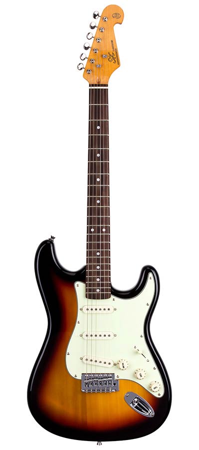 SX SST6234-3TS 3/4 Electric Guitar with Bag