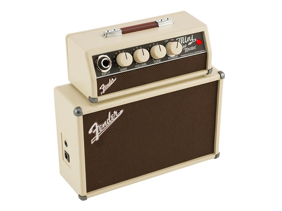 Fender - 234808000 - Battery Amp 'Mini Tone-Master® Amp', Plastic Housing, 1W, 2X3" Speakers
