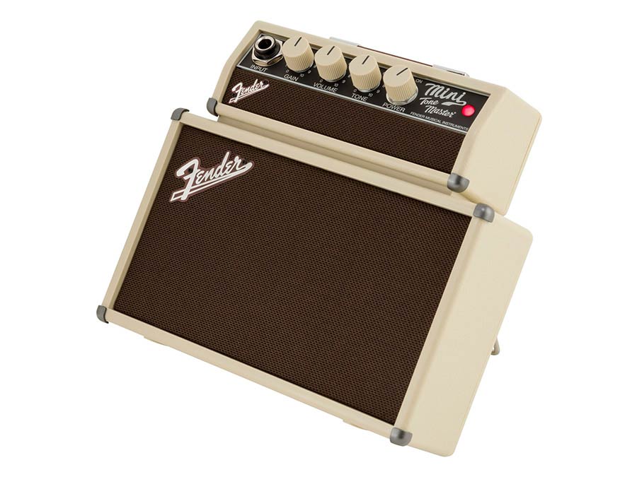 Fender - 234808000 - Battery Amp 'Mini Tone-Master® Amp', Plastic Housing, 1W, 2X3" Speakers
