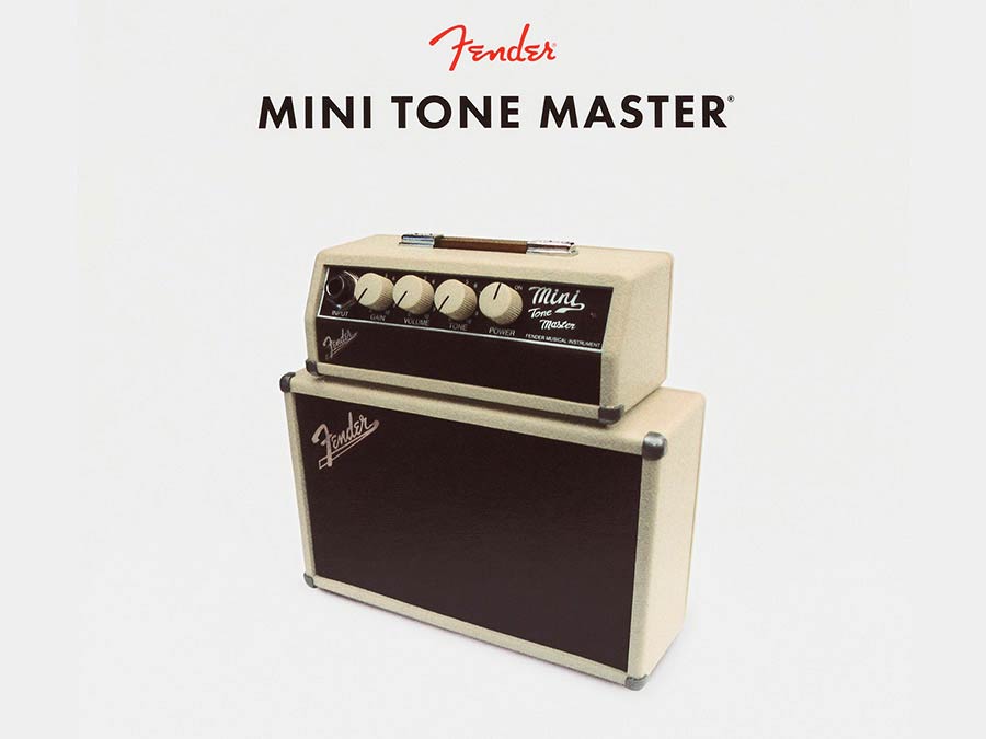 Fender - 234808000 - Battery Amp 'Mini Tone-Master® Amp', Plastic Housing, 1W, 2X3" Speakers