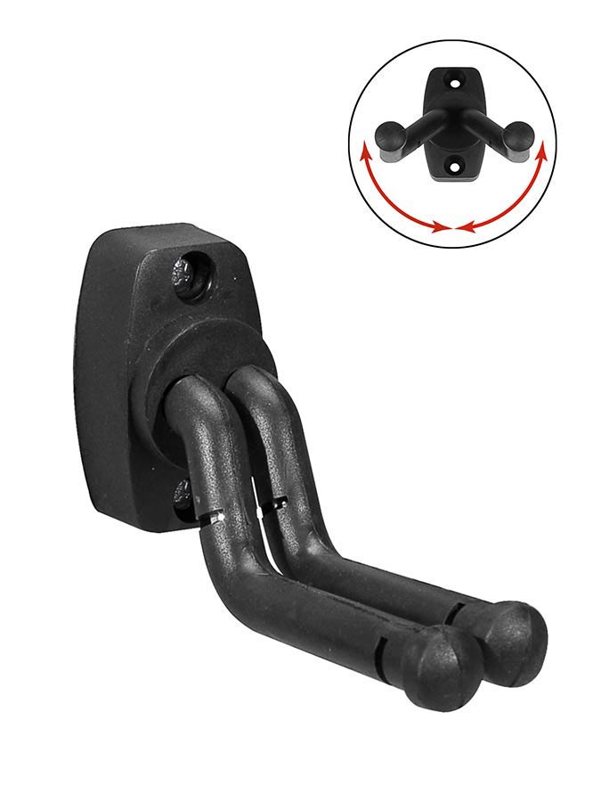 Boston - FC-310 - Straight Wall Mounted Hook For Guitar, Plastic Base