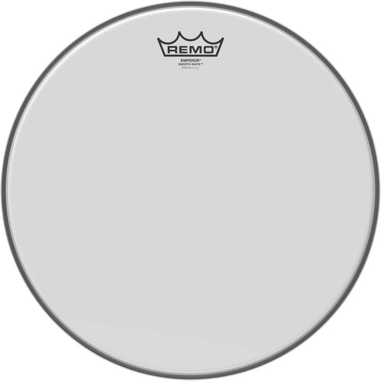 Remo - BE-0214-00 - 14" Emperor Smooth White Tom/ Snare/ Floortom head