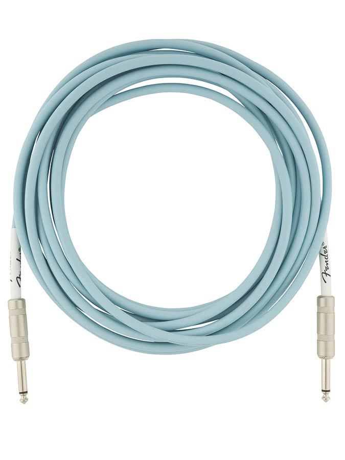 Fender - 990520003 - Instrument Cable, 18.6Ft, Daphne Blue