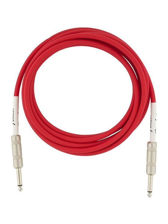 Fender - 990510010 - Instrument Cable, 10Ft, Fiesta Red