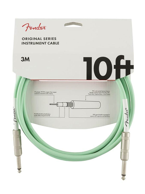 Fender - 990510058 - instrument cable – Surf Green