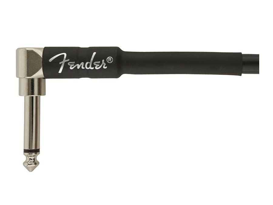 Fender - 990820019 - Instrument Cable, 18.6Ft, 1X Angled, Black