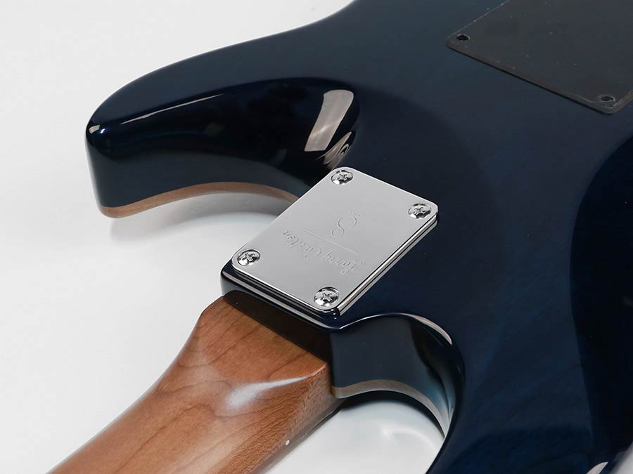 Sire Guitars - S7fml/tbl - Electric Guitar S-Style Lefty with Flamed Maple Top – Transparent Blue