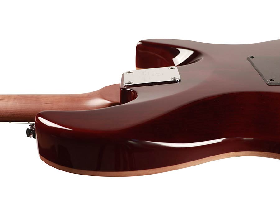 Sire Guitars - S7fml/nt - Electric Guitar S-Style Lefty with Flamed Maple – Top Natural