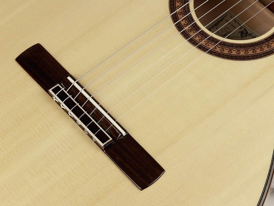 Salvador Cortez - Sevillana B - Flamenco Guitar Blanca