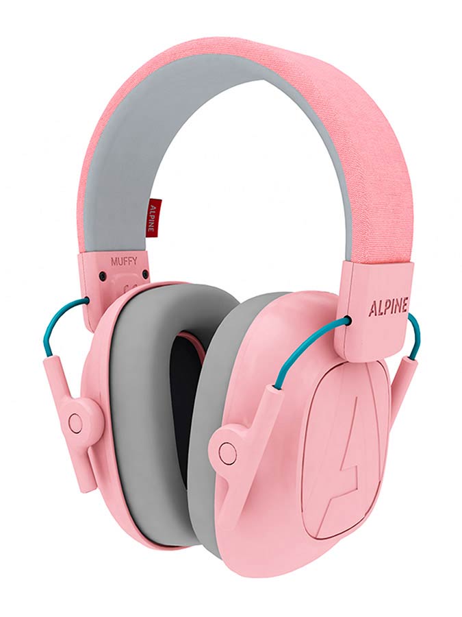 Alpine Hearing Protection - ALP-MUFF/PK - Muffy Kids Earmuff - Pink