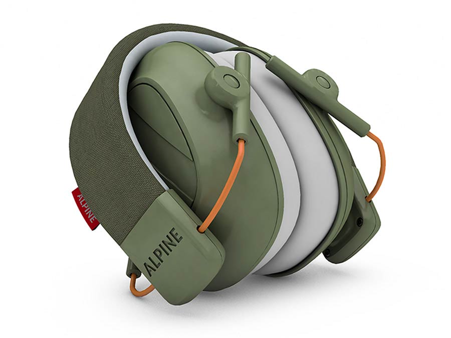 Alpine Hearing Protection - ALP-MUFF/GN - Muffy Kids Earmuff – Green