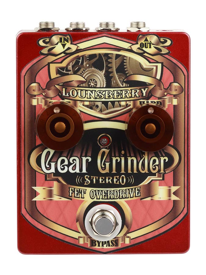 Lounsberry Pedals - OGS-2 - "Gear Grinder" Multi Stage Analog FET Preamp/Overdrive STEREO Pedal