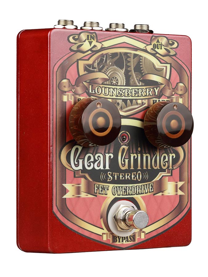 Lounsberry Pedals - OGS-2 - "Gear Grinder" Multi Stage Analog FET Preamp/Overdrive STEREO Pedal