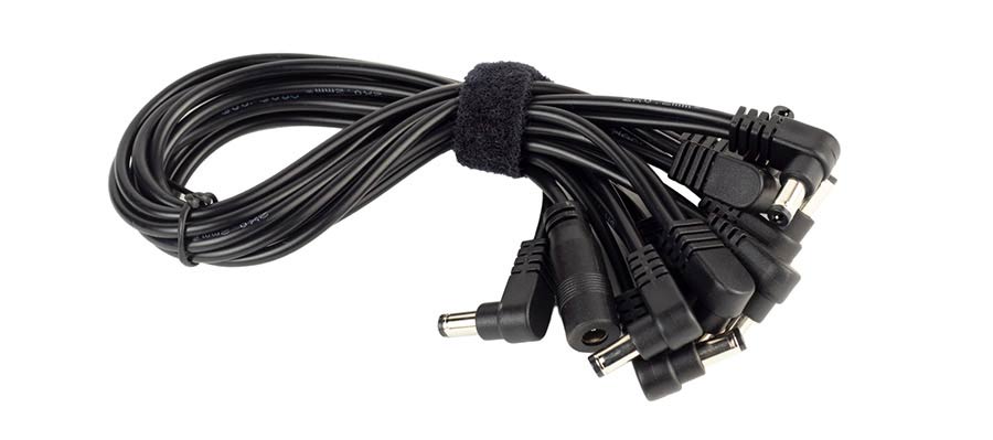 HoTone - DCA-10 - power distribution cable with 10 female angled connectors