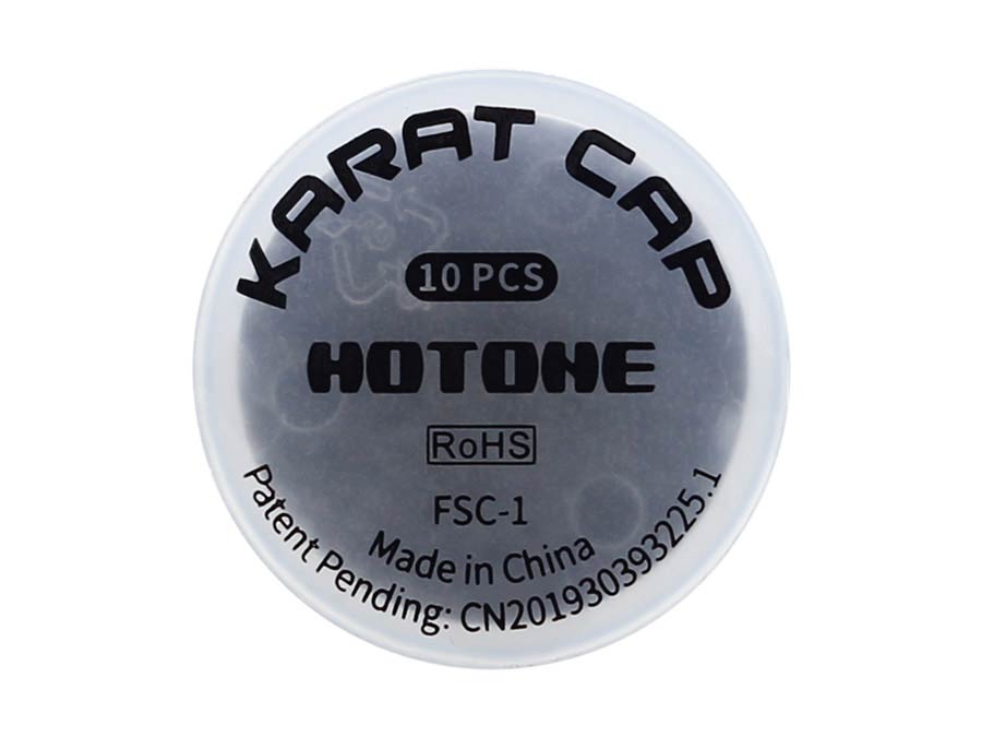 HoTone - FSC-1 - Transparent Footswitch Caps KARAT