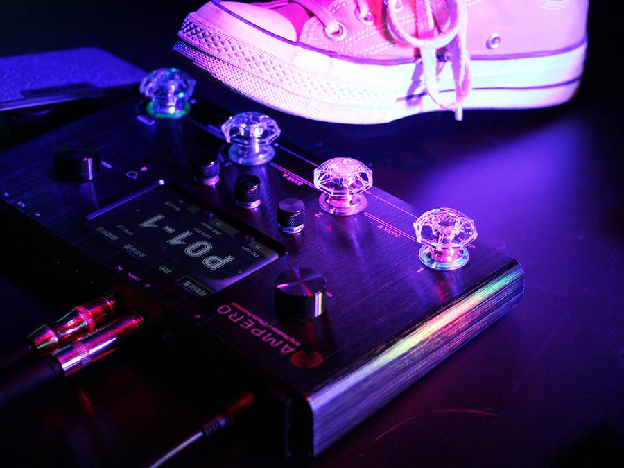 HoTone - FSC-1 - Transparent Footswitch Caps KARAT
