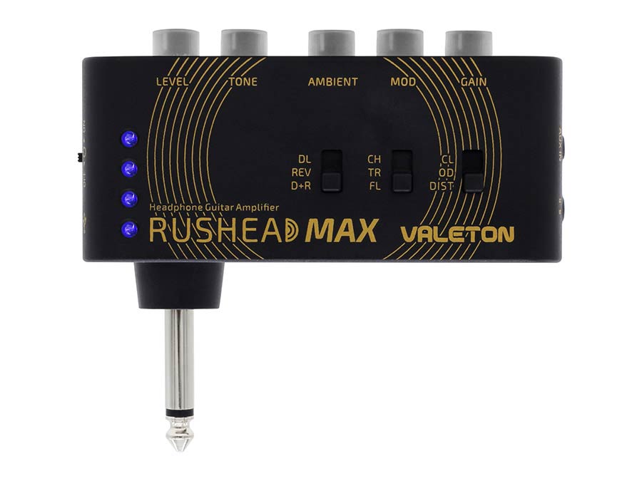 Valeton - RH-100 - rechargeable headphones guitar amp with drive