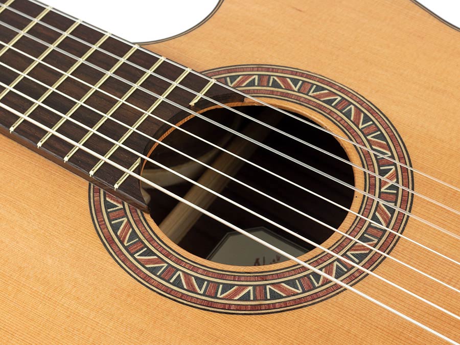 Kremona - F65CW7SVE - 7-String Classic Guitar Solid Red Cedar and Indian Rosewood