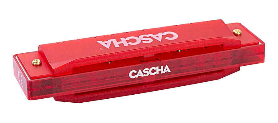Cascha - HH 2273 - Fun Blues Harmonica -  Red