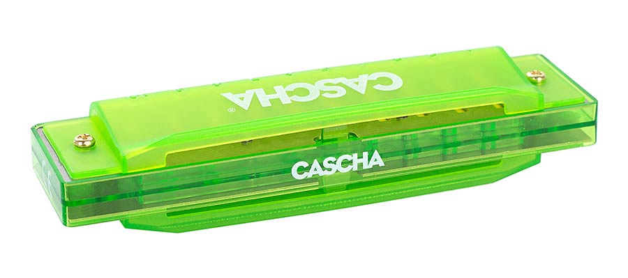 Cascha - HH 2274 - Fun Blues Harmonica - Green