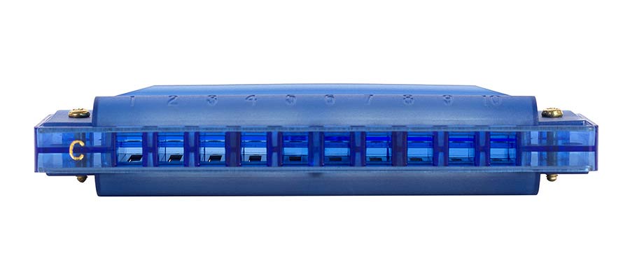 Cascha - HH 2275 - Fun Blues Harmonica -  Blue