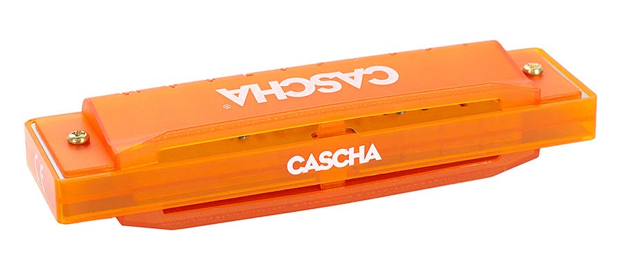 Cascha - HH 2276 - Fun Blues Harmonica - Orange
