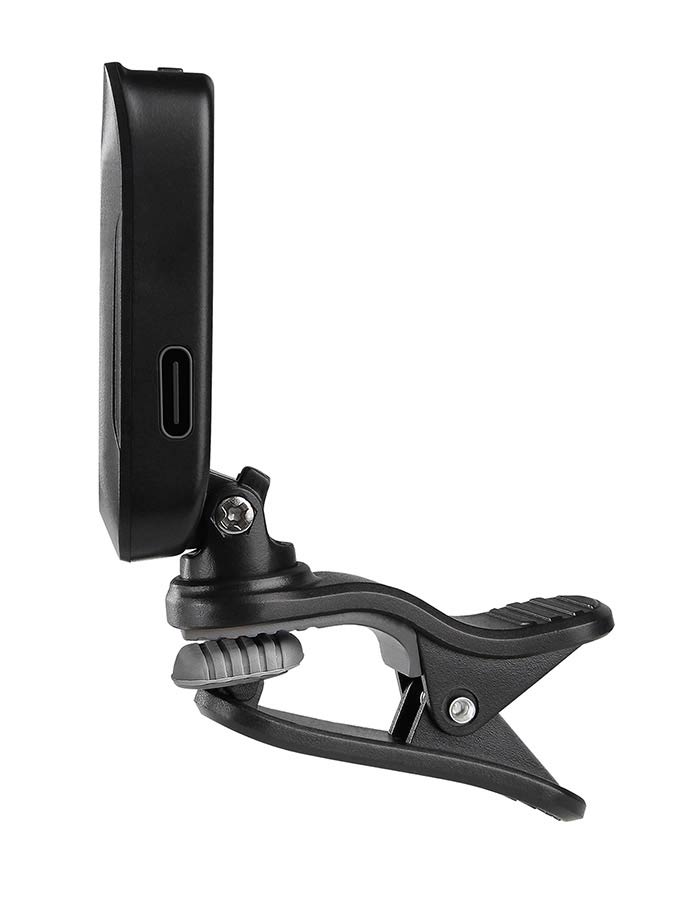Cherub - WST-645 - Rechargeable Chromatic Auto-On Tuner (also G+B+U)