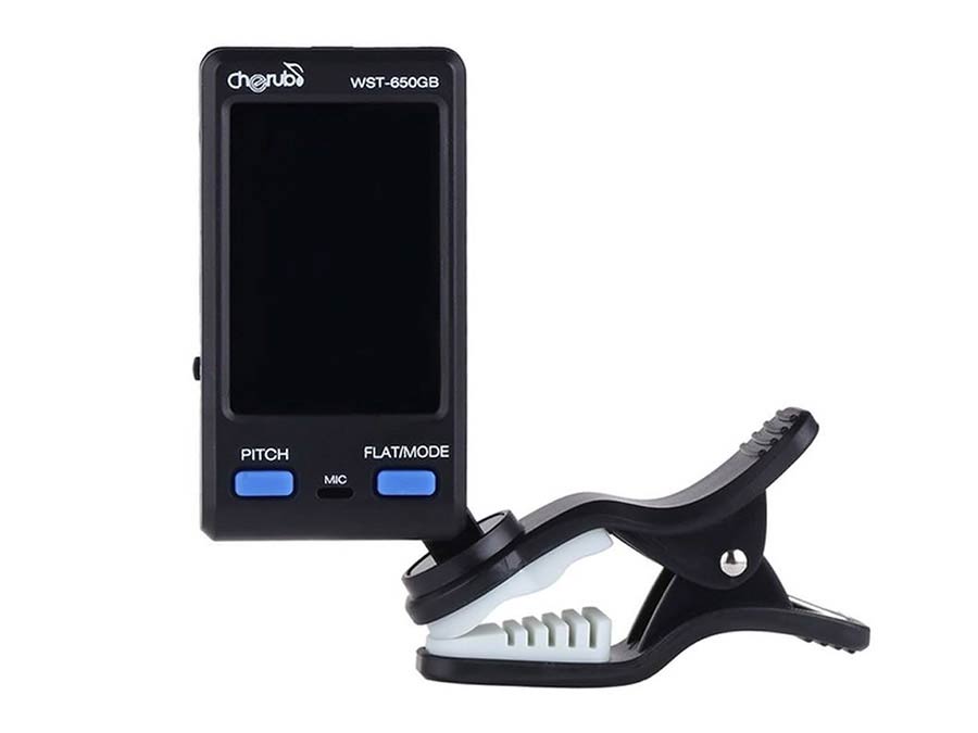 Cherub - WST-650GB - Guitar and Bass Clip Tuner