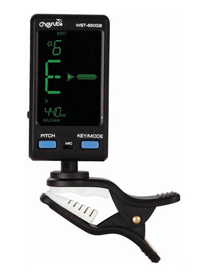 Cherub - WST-650GB - Guitar and Bass Clip Tuner