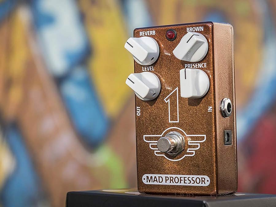 Mad Professor - MP-ONE - Effect Pedal "1" Brown Distortion with Reverb